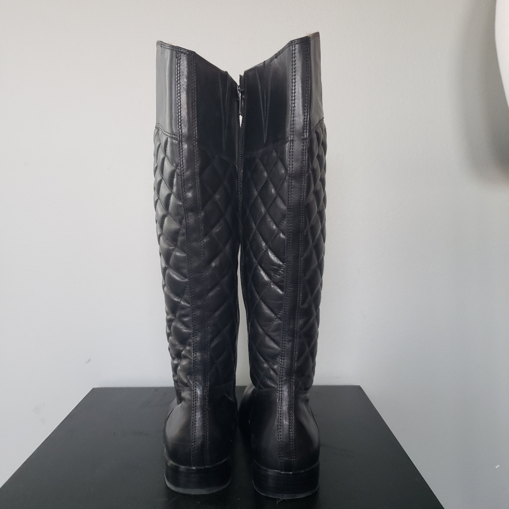 QUILTED RIDING BOOT - Picture 2 of 7